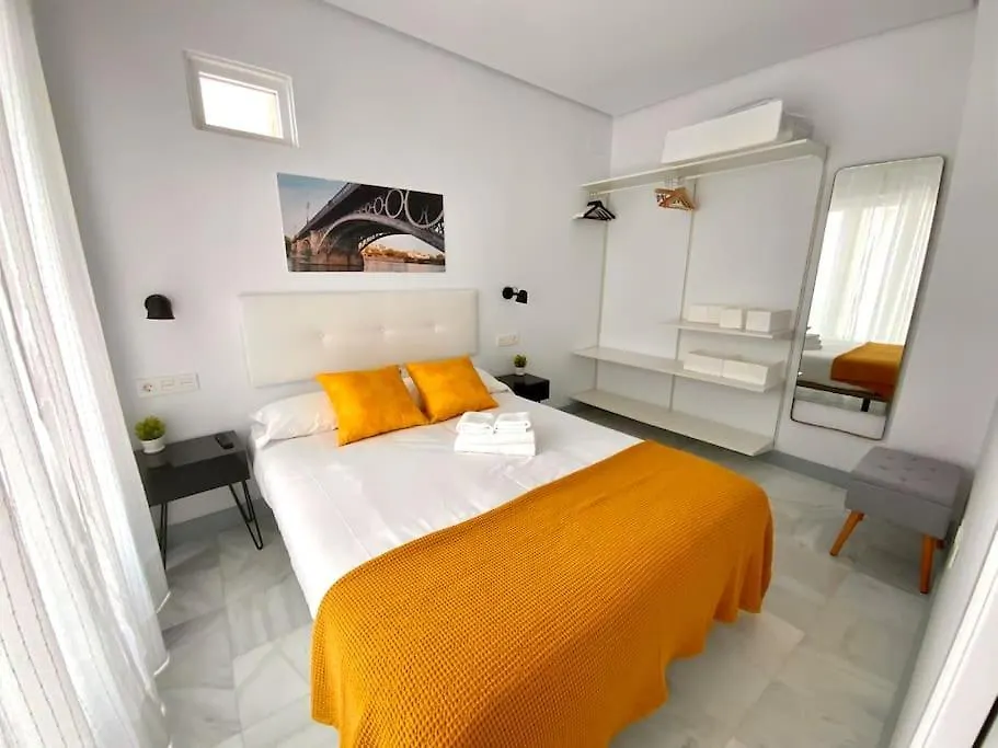 My Home In Triana, Luminoso Y Acogedor Apartamento Sevilha 0*,  Espanha