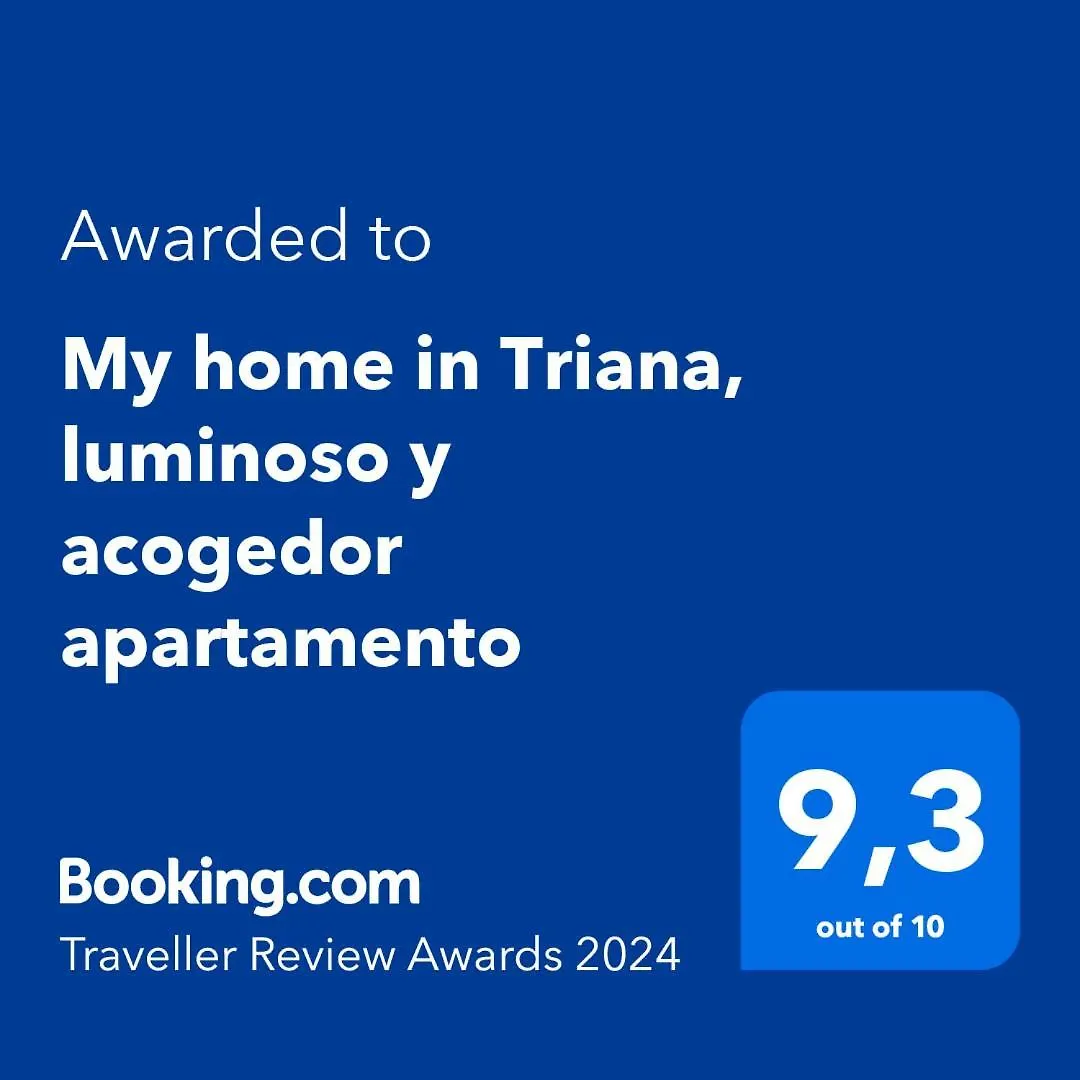 My Home In Triana, Luminoso Y Acogedor Apartamento Sevilha